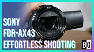 Sony FDR-AX43 Handycam with Exmor R CMOS sensor Unboxing, First Impressions, Camera Samples