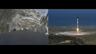 SpaceX Falcon 9 NROL 87 launch and landing from Vandenberg SFB