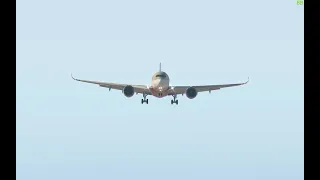 Landing Doha (OTHH) A359 Qatar (XP11)