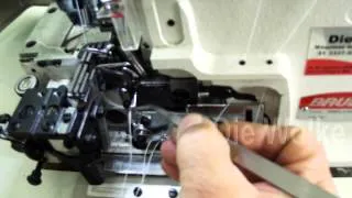 Regulagem de Looper da Overlock 3 Fios