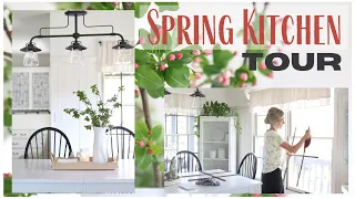 Spring Kitchen Refresh 2022 ~ Spring Cleaning ~ Farmhouse Style Kitchen ~ Kitchen Tour