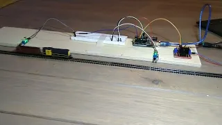 Pendeltrein met Arduino (analoog)