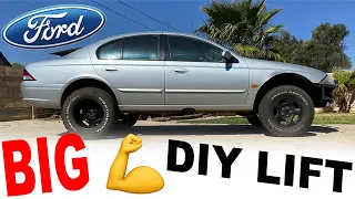 MASSIVE DIY Lift Kit For The "Off-Road" AU Falcon 😎 This Thing Is HUGE!