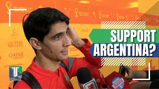 In PERFECT Spanish, Yassine Bounou REVEALS if he will SUPPORT Argentina in the WC FINAL