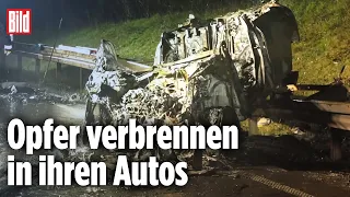 Horror-Unfall: Sieben Tote bei Frontalzusammenstoß auf der B 247 | Thüringen