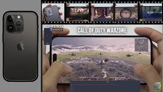 iPhone 14 Pro Max test game Call of Duty Warzone Mobile