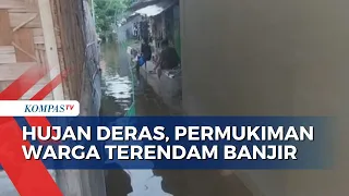 Hujan Deras, Puluhan Rumah di Kota Serang Terendam Banjir