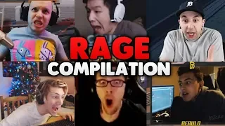 A Rainbow Six Siege RAGE Compilation (ft. Streamers)