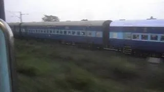 Very Rare Race Between Two Trains Ajmer Sealdah Express And JMP Express At Very High Speed!!!