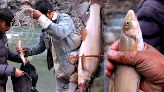 Fishing in the Karnali River of Nepal