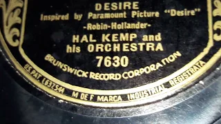 Hal Kemp & His Orchestra - Desire (1936)