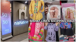 Nishat linen Mega sale Flat 50% and Flat 30% Off | Shopping Haul | Sale Review