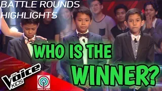 VANJOSS, JAY ROME, & RENZ - ANYTIME YOU NEED A FRIEND | Battle Rounds | The Voice Kids Winner!