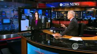 The CBS Evening News with Scott Pelley - Dow ends up over 400 points