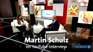 Martin Schulz im Interview mit YouTubern - #Deine Wahl