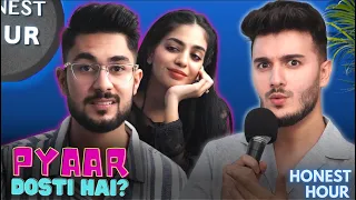 Kya Pyaar Dosti hai? ft. Hashir & Rida | Honest Hour EP. 141