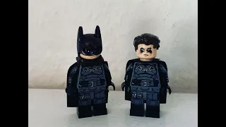 How to make improved lego Robert Pattinson Batman and Bruce Wayne minifigures!