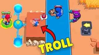 *FIRST EVER* 600 IQ GROM TROLL! | Brawl Stars Funny Moments & Fails #631