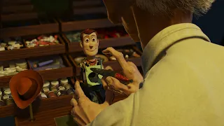 Toy Story 2: Fixing Woody Scene 4K 60FPS