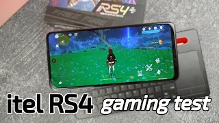 itel RS4 gaming test