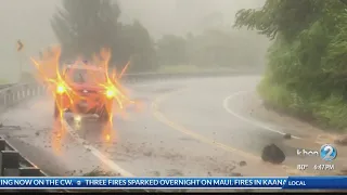 Lane continues to drench Hawaii island with severe weather, flooding