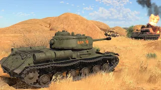 War Thunder: China - IS-2 / T-34-85 Gai Gameplay [1440p 60FPS]