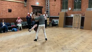 Spirals & Circular movement in Tango with Letitia Simone & Andres Sosa