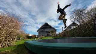 Havetrampolin - Gode første øvelser til havetrampolinen.