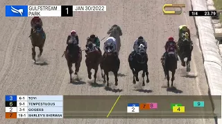 Gulfstream Park Carrera 1 - 30 de Enero 2022