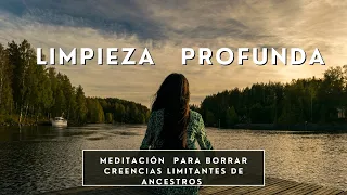 🟣PODEROSA LIMPIEZA DE CREENCIAS LIMITANTES HEREDADAS Y PATRONES🟣