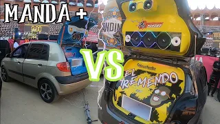 COMPETENCIA CAR AUDIO CON UN SOLO SUBWOOFER, EL TREMENDO VS EL MANDA MAS,