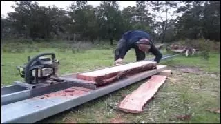 Making and Using a Cheap Chainsaw Mill