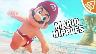 How Mario’s Nipples Are Breaking the Internet! (Nerdist News w/ Jessica Chobot)