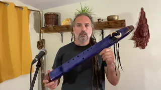 “Midnight”.. E flat alternating drone flute by Singingtree