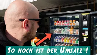 Wie viel Umsatz macht ein Snackautomat im Monat ? Onkel Kramer legt seine Zahlen offen