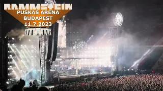 Rammstein Auslander Live Budapest 11. July 2023 #4K