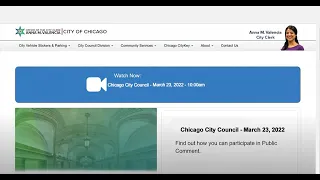 CHICAGO CITY COUNCIL 3.23.22