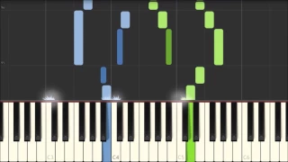 The Blue Danube - Johann Strauss [Piano Tutorial] (Synthesia)