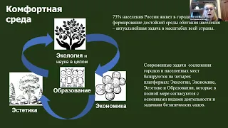 Ботанический сад как рекреационное пространство - вместимость, последствия, нормы