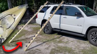 DIY Kayak Load Assist - SAVE YOUR BACK