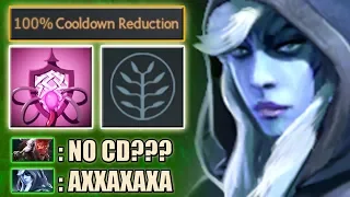 100% Cooldown Reduction Drow - Pure Ability Draft Cancer [Bad Juju + LVL 25 Talent] Dota 2