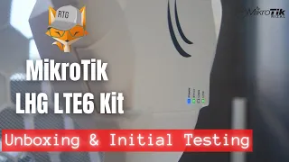 MikroTik LHG LTE6 Kit Unboxing and Initial Test (Tagalog with English Subtitle)