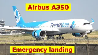 A350 emergency landing in Paris Orly