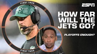 The playoffs aren't good enough for Aaron Rodgers! - Stephen A.'s Jets expectations 📈 | First Take