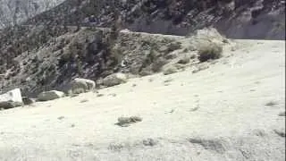 "HIGH SIERRA" Bogart curve up Mt Whitney Portal Road