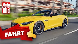 Mercedes-AMG SL 63 (2022) | Erste Fahrt im neuen AMG Roadster | mit Dennis Petermann