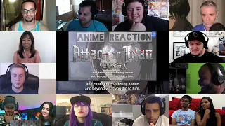 Attack on Titan Season 3 Episode 1 Reaction Mashup | ( 進撃の巨人 ) Shingeki no Kyojin