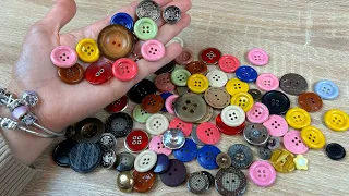 DIY Thousands of These Ideas, Sell And Earn Money! 3 Ideas With Buttons.