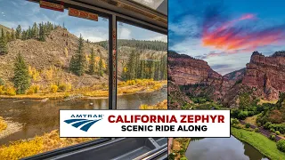 Amtrak California Zephyr Ride Along | Most Scenic Train Ride In The USA | Fall Foliage