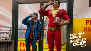 CCXP 2018 💥 SHAZAM! E AQUAMAN VÃO SALVAR A DC NOS CINEMAS? | COXINHA NERD & INGRESSO